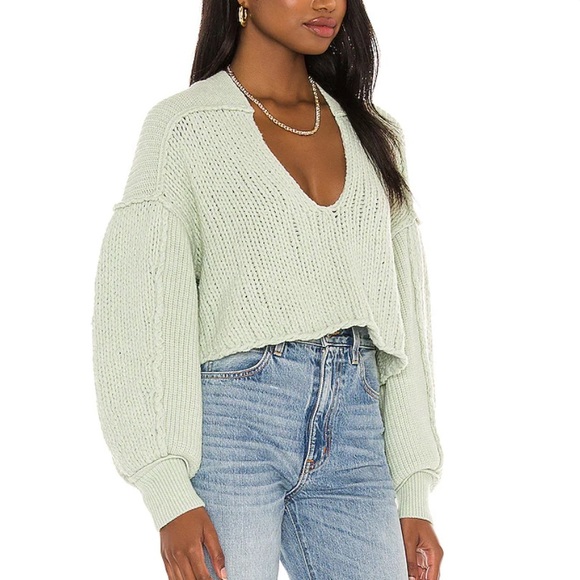 Free People Sea Bright Pullover Sweater - Picture 3 of 13